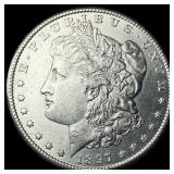 1897-S Silver Morgan Dollar CLOSELY UNCIRCULATED
