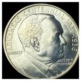 1936 Silver Arkansas Centennial Half Dollar CHOICE
