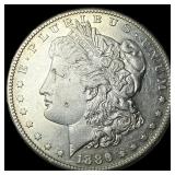 1886 Morgan Silver Dollar CLOSELY UNCIRCULATED