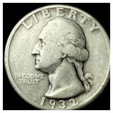 1932-D Silver Washington Quarter LIGHTLY CIRCULATE