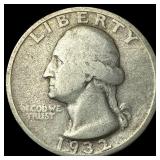 1932-S Silver Washington Quarter NICELY CIRCULATED
