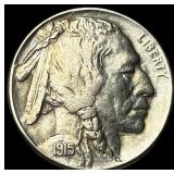 1915-D Buffalo Nickel NEARLY UNCIRCULATED