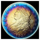 1830 Capped Bust Half Dollar NEARLY UNCIRCULATED