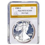 1988-S Silver Eagle PGA PR70 DCAM