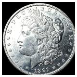 1891 Morgan Silver Dollar CLOSELY UNCIRCULATED