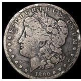 1890-CC Silver Morgan Dollar LIGHTLY CIRCULATED