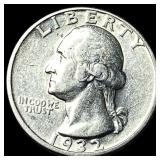 1932-D Silver Washington Quarter CLOSELY UNCIRCULA