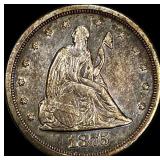 1875-S Silver Twenty Cents Piece CLOSELY  UNCIRCU