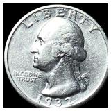 1932 Silver Washington Quarter NEARLY UNCIRCULATED