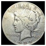 1934 Peace Silver Dollar NICELY CIRCULATED