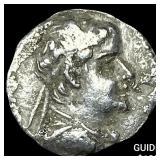 Greco-Bactria Eucratides I 171-145 BC Silver Obol