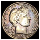 1906 Barber Half Dollar LIGHTLY CIRCULATED