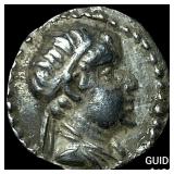 Greco-Bactria Eucratides I 171-145 BC Silver Obol