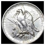 1934 Silver Texas Independence Half Dollar UNCIRCU