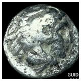 Macedonian Kingdom Alexander III Type Silver Drac