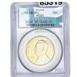 1936 Lynchburg Half Dollar PCGS MS65