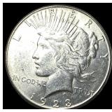 1923 Silver Peace Dollar UNCIRCULATED