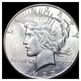 1922 Silver Peace Dollar UNCIRCULATED