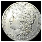 1893-CC Silver Morgan Dollar NEARLY UNCIRCULATED