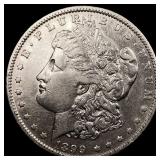 1899 Morgan Silver Dollar NEARLY UNCIRCULATED