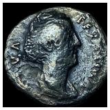Roman Empire Faustina I Posthumus AD Silver Denar