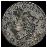 1820 Coronet Head Large Cent LIGHTLY  CIRCULATED