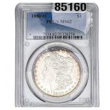 1880-O Morgan Silver Dollar PCGS MS62
