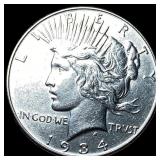 1934 Silver Peace Dollar UNCIRCULATED