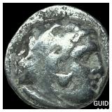 Macedonian Kingdom Alexander III Type Silver Drac