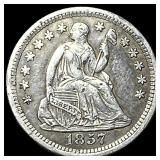 1857-O Silver Half Dime NEARLY UNCIRCULATED