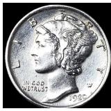 1920 Mercury Dime CHOICE BU