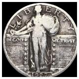 1927-S Silver Standing Liberty Quarter NICELY CIRC