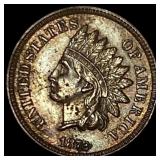 1872 Indian Head Cent CLOSELY UNCIRCULATED