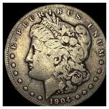 1904-S Silver Morgan Dollar LIGHTLY  CIRCULATED