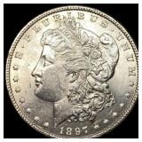 1897 Morgan Silver Dollar UNCIRCULATED