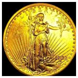 1922 Gold $20 Saint-Gaudens Double Eagle  UNCIRCU