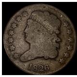 1826 Copper Half Cent NICELY CIRCULATED