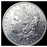 1894-S Silver Morgan Dollar CHOICE AU