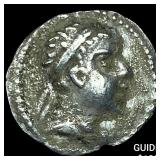 Greco-Bactria Eucratides I 171-145 BC Silver Obol