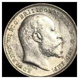 1902 Great Britain Silver 3 Pence - Edward VII