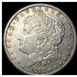 1878 Silver Morgan Dollar CLOSELY UNCIRCULATED