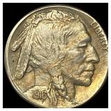 1916-S Buffalo Nickel CLOSELY UNCIRCULATED