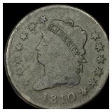 1810 Classic Head Large Cent NICELY  CIRCULATED