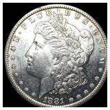 1881-S Silver Morgan Dollar CHOICE BU