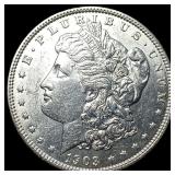 1903-O Silver Morgan Dollar CHOICE AU