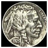 1925-S Buffalo Nickel ABOUT UNCIRCULATED