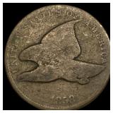 1858 Copper-Nickel Flying Eagle Cent NICELY CIRCUL
