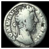 Roman Empire Commodus 180-196 AD Silver Denarius