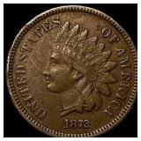 1872 Indian Head Cent LIGHTLY CIRCULATED