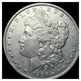 1896 Morgan Silver Dollar NEARLY UNCIRCULATED
